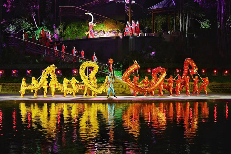 內(nèi)江：川南首部大型山水實景演出《遇見威遠(yuǎn)》正式上演，助力威遠(yuǎn)創(chuàng)建天府旅游名縣！